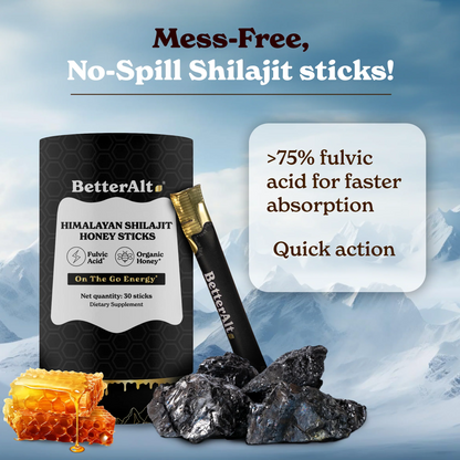 GOLD+ Shilajit Honey Sticks