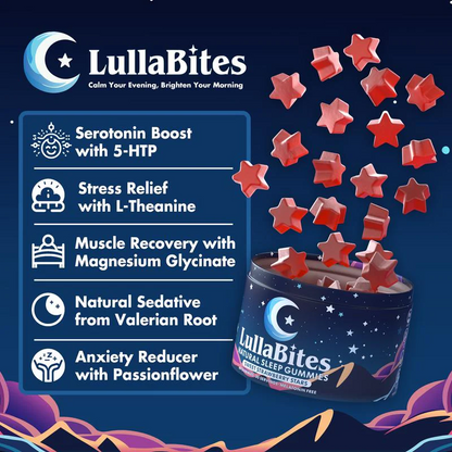 LulaBites-Natural Sleep Gummies