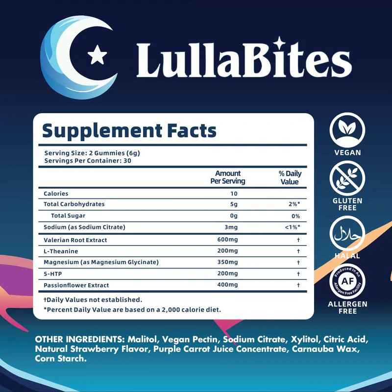 LulaBites-Natural Sleep Gummies