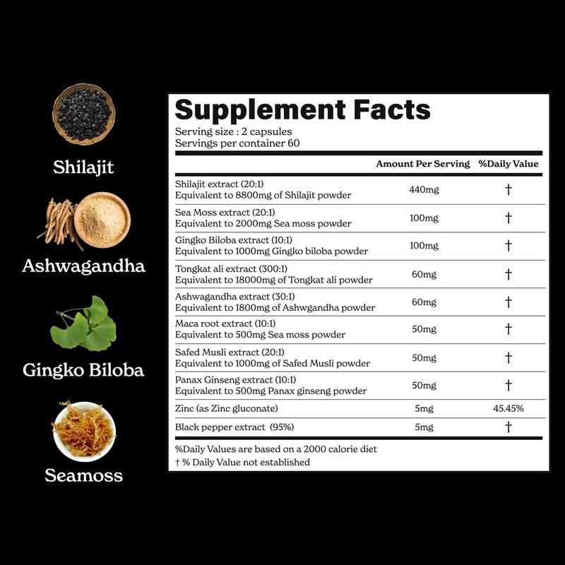 GOLD+ Shilajit All-In-One Capsules